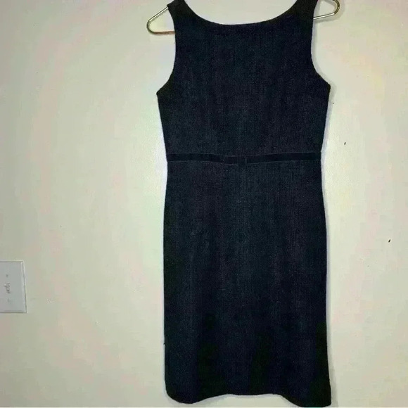 Gap Black Dress Acrylic and Wool. Size Small. Fitted dress Sleeveless. - Picture 8 of 8